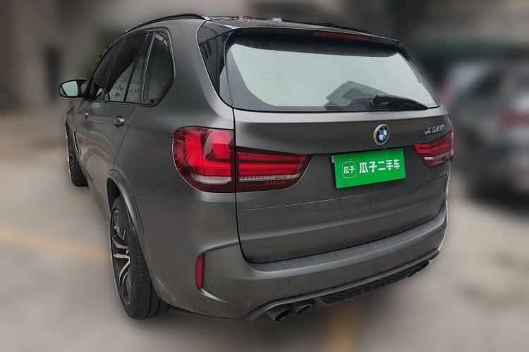 Used BMW X5 M 2015 X5 M Rear Left 45 Deg