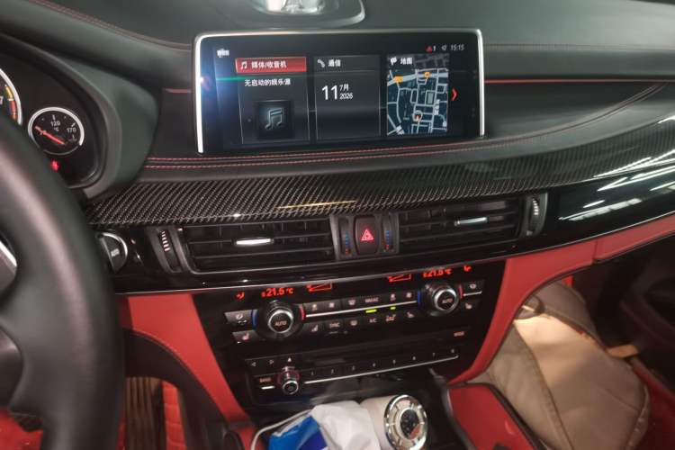 Used BMW X5 M 2015 X5 M Audio And AC Panel