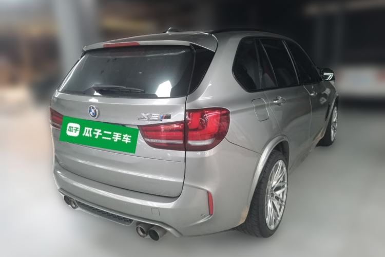 Used BMW X5 M 2015 X5 M Rear Right 45 Deg