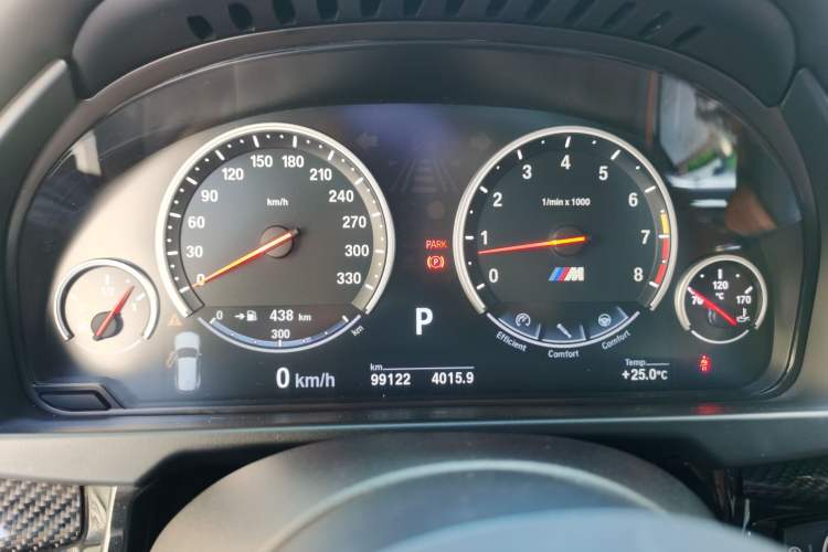 Used BMW X5 M 2015 X5 M Instrument Cluster