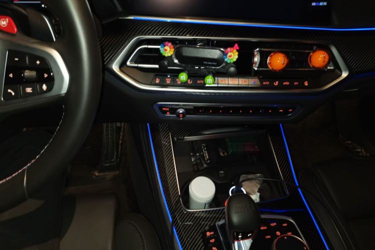 Used BMW X5 M 2020 X5 M Audio And AC Panel
