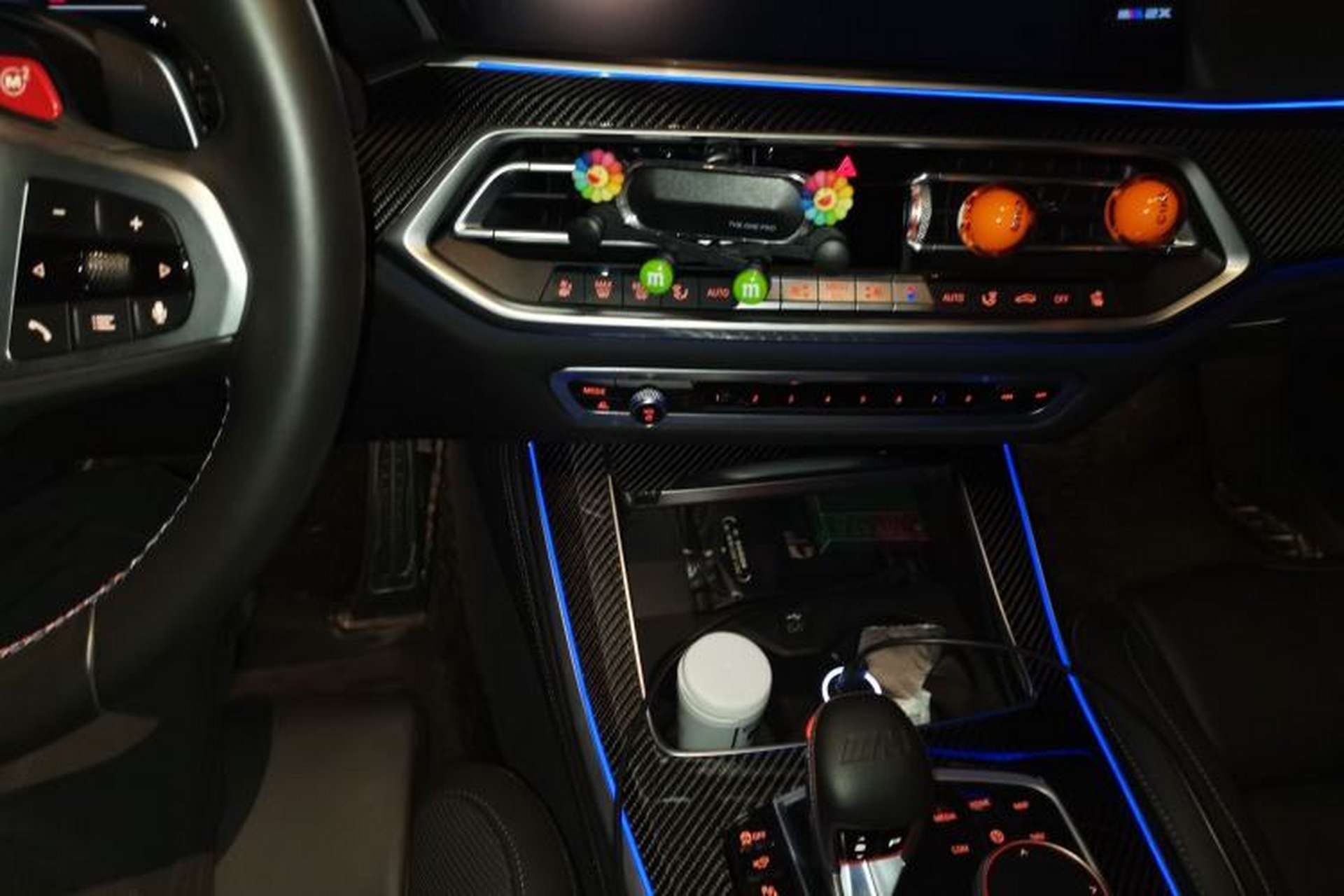 Used BMW X5 M 2020 X5 M Audio And AC Panel