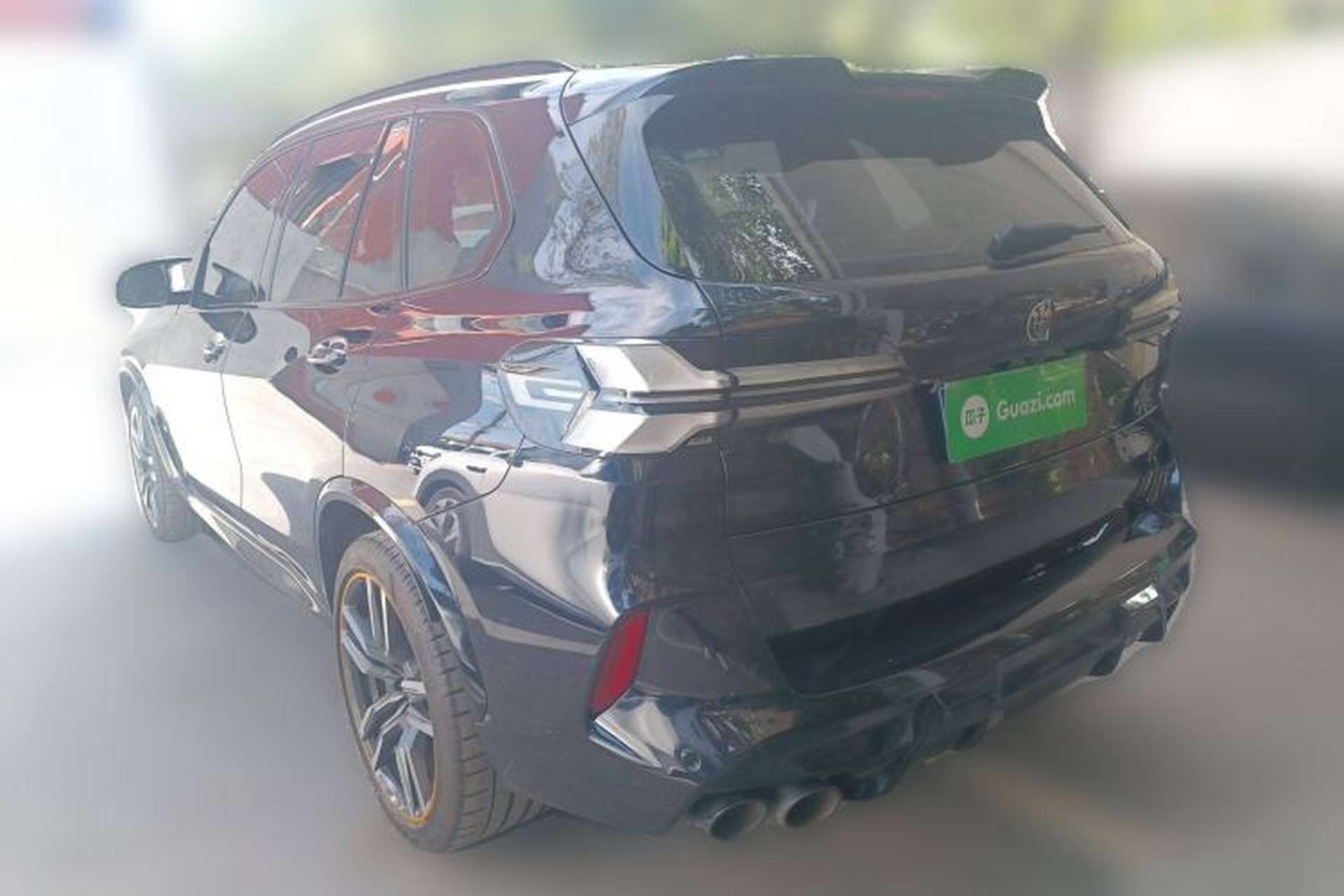 Used BMW X5 M 2020 X5 M Rear Left 45 Deg