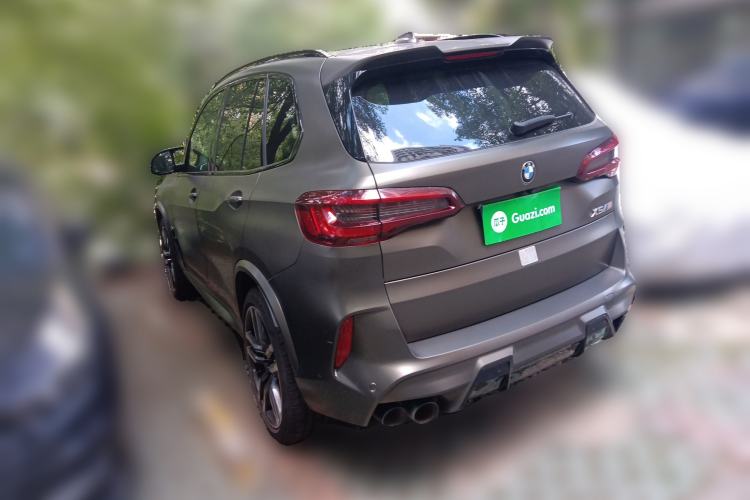 Used BMW X5 M 2020 X5 M Rear Left 45 Deg