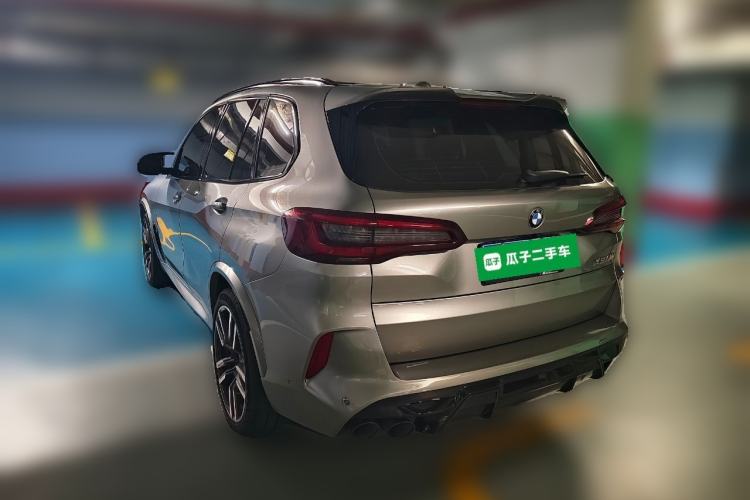 Used BMW X5 M 2022 X5 M Rear Left 45 Deg