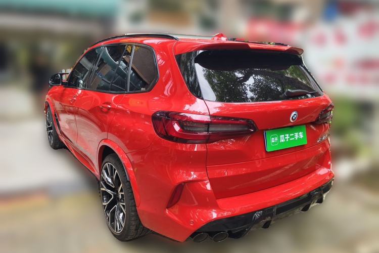 Used BMW X5 M 2022 X5 M Rear Left 45 Deg