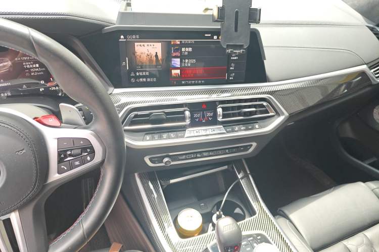 Used BMW X5 M 2022 X5 M Audio And AC Panel