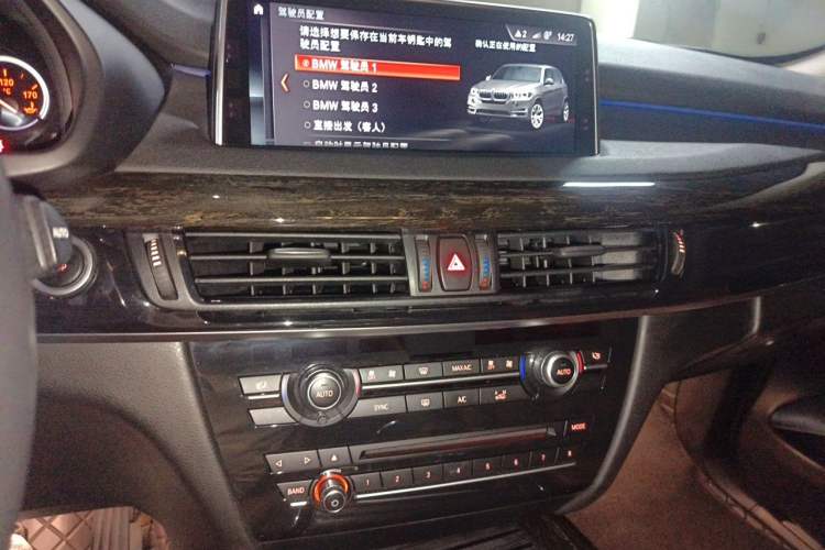 Used BMW X5 New Energy  Audio And AC Panel