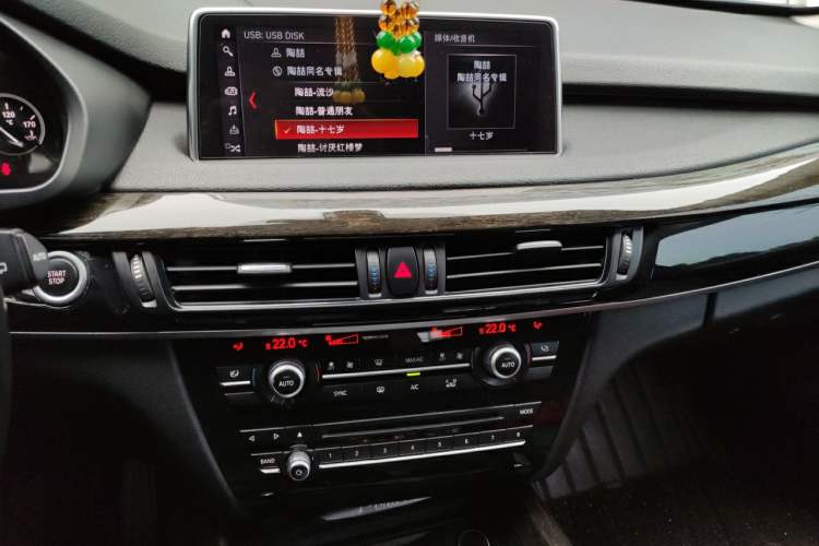 Used BMW X5 New Energy  Audio And AC Panel