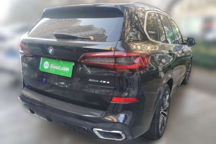 Used BMW X5 New Energy 2020 xDrive45e M Sport Package Rear Right 45 Deg