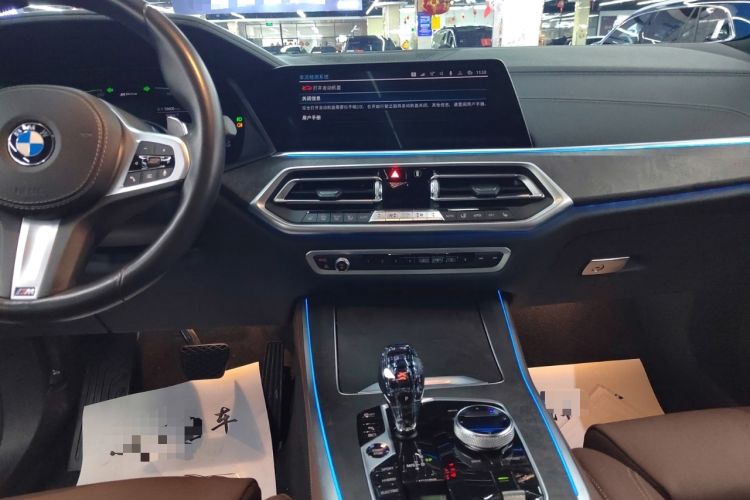 Used BMW X5 New Energy 2021 Restyled xDrive45e M Sport Package Audio And AC Panel