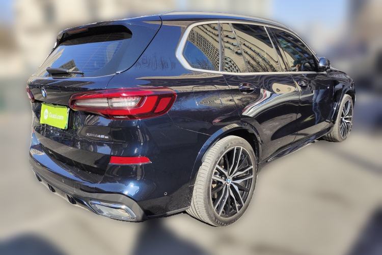 Used BMW X5 New Energy 2021 xDrive45e M Sport Package Rear Right 45 Deg