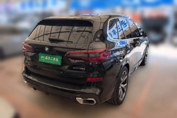 Used BMW X5 New Energy 2021 xDrive45e M Sport Package Rear Right 45 Deg