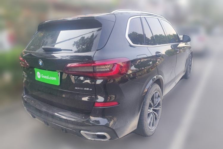Used BMW X5 New Energy 2021 xDrive45e M Sport Package Rear Right 45 Deg