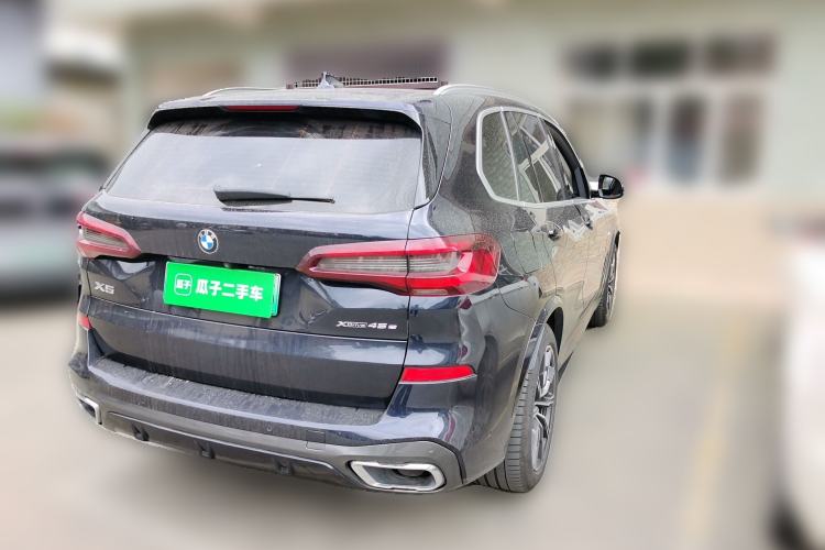 Used BMW X5 New Energy 2021 xDrive45e M Sport Package Rear Right 45 Deg