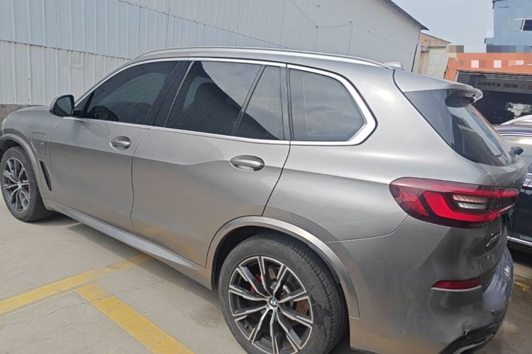 Used BMW X5 New Energy 2021 xDrive45e M Sport Package Rear Left 45 Deg
