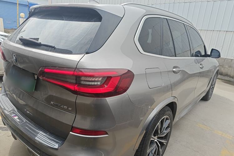 Used BMW X5 New Energy 2021 xDrive45e M Sport Package Rear Right 45 Deg