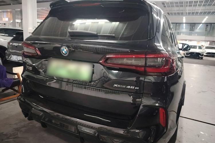 Used BMW X5 New Energy 2022 xDrive45e M Sport Package Rear Right 45 Deg