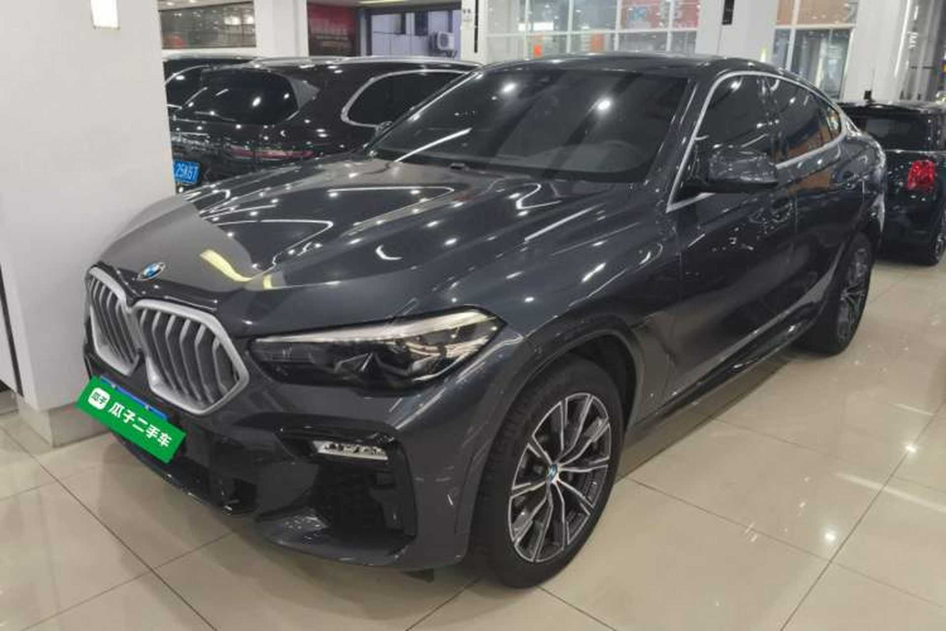 Used BMW X6 2020 xDrive30i M Sport Package Front Left 45 Deg