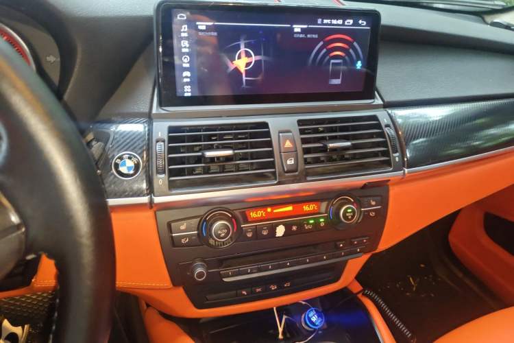 Used BMW X6 2008 xDrive35i Audio And AC Panel