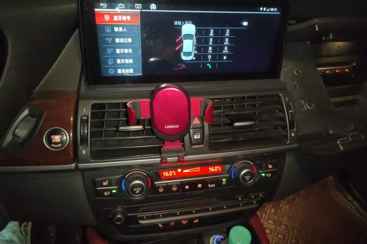 Used BMW X6 2009 xDrive35i Audio And AC Panel