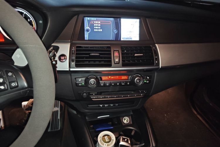 Used BMW X6 2010 X6 M Audio And AC Panel