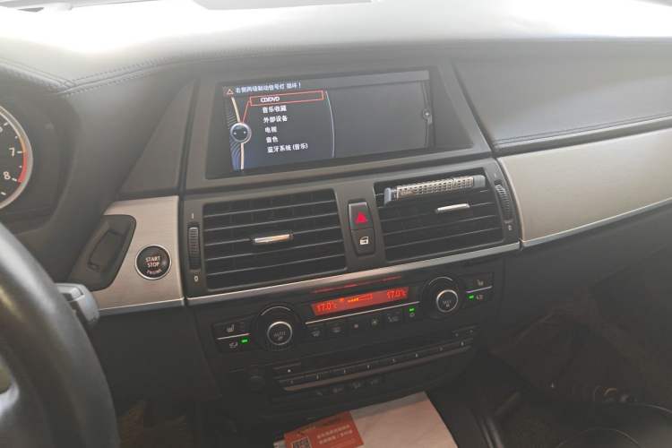 Used BMW X6 2010 X6 M Audio And AC Panel