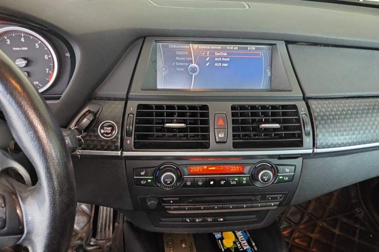 Used BMW X6 2011 xDrive35i Audio And AC Panel