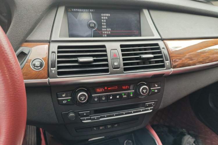 Used BMW X6 2011 xDrive35i Audio And AC Panel