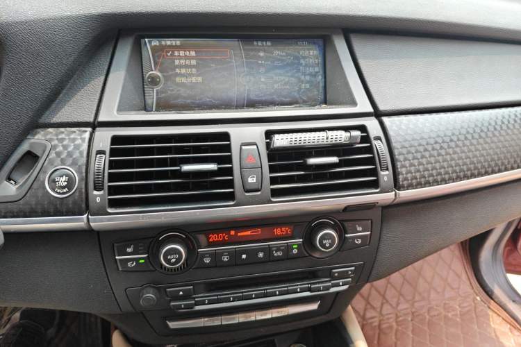 Used BMW X6 2011 xDrive35i Audio And AC Panel