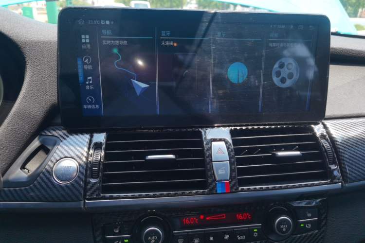 Used BMW X6 2011 xDrive35i Audio And AC Panel