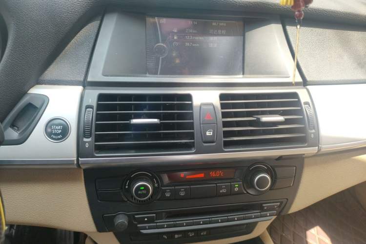 Used BMW X6 2012 xDrive35i U.S. specification Audio And AC Panel