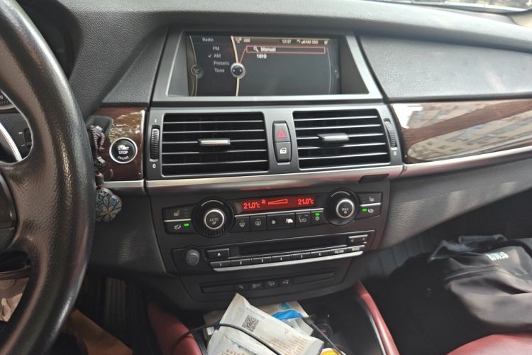 Used BMW X6 2012 xDrive35i U.S. specification Audio And AC Panel
