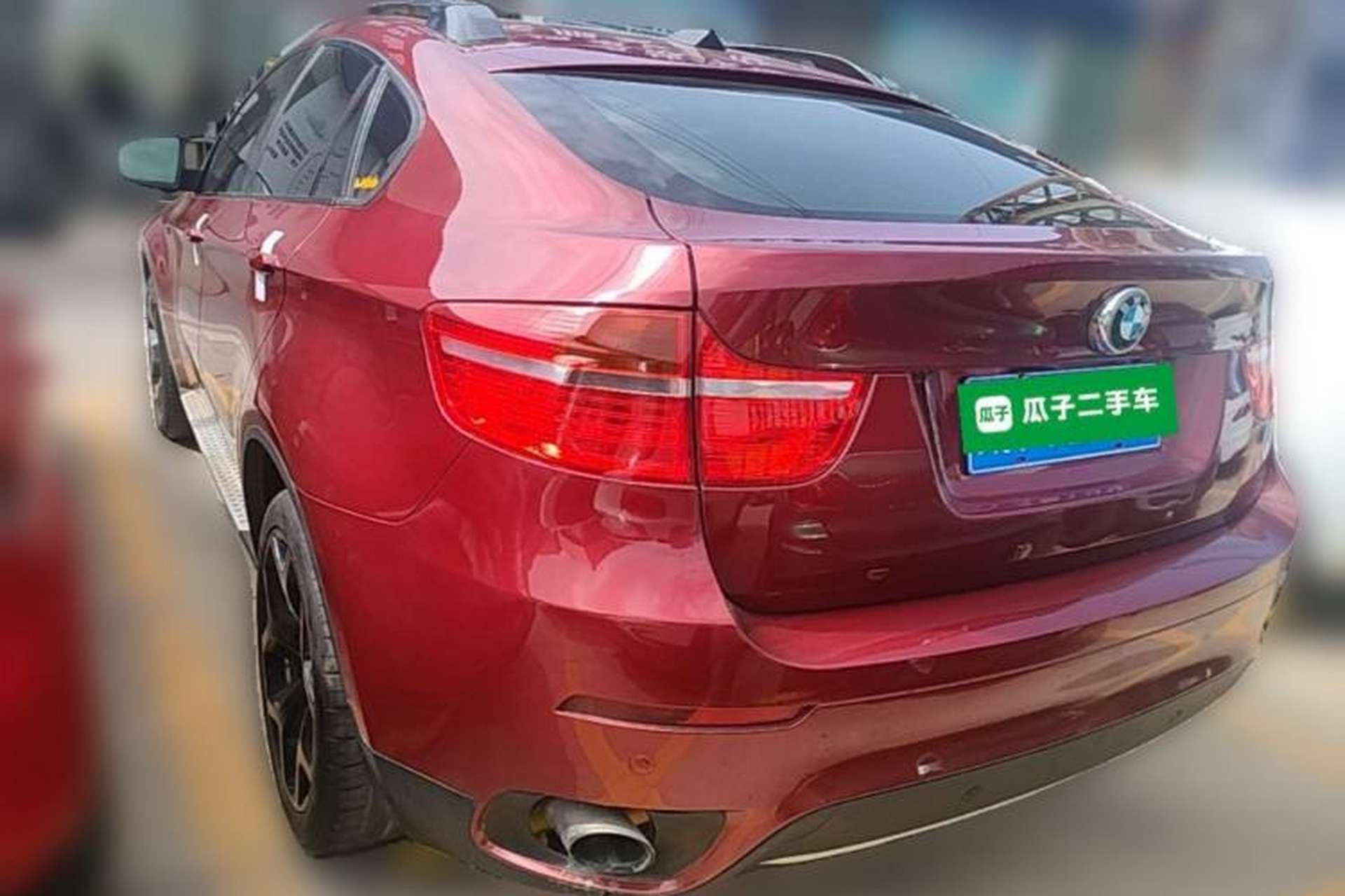 Used BMW X6 2012 xDrive35i Rear Left 45 Deg