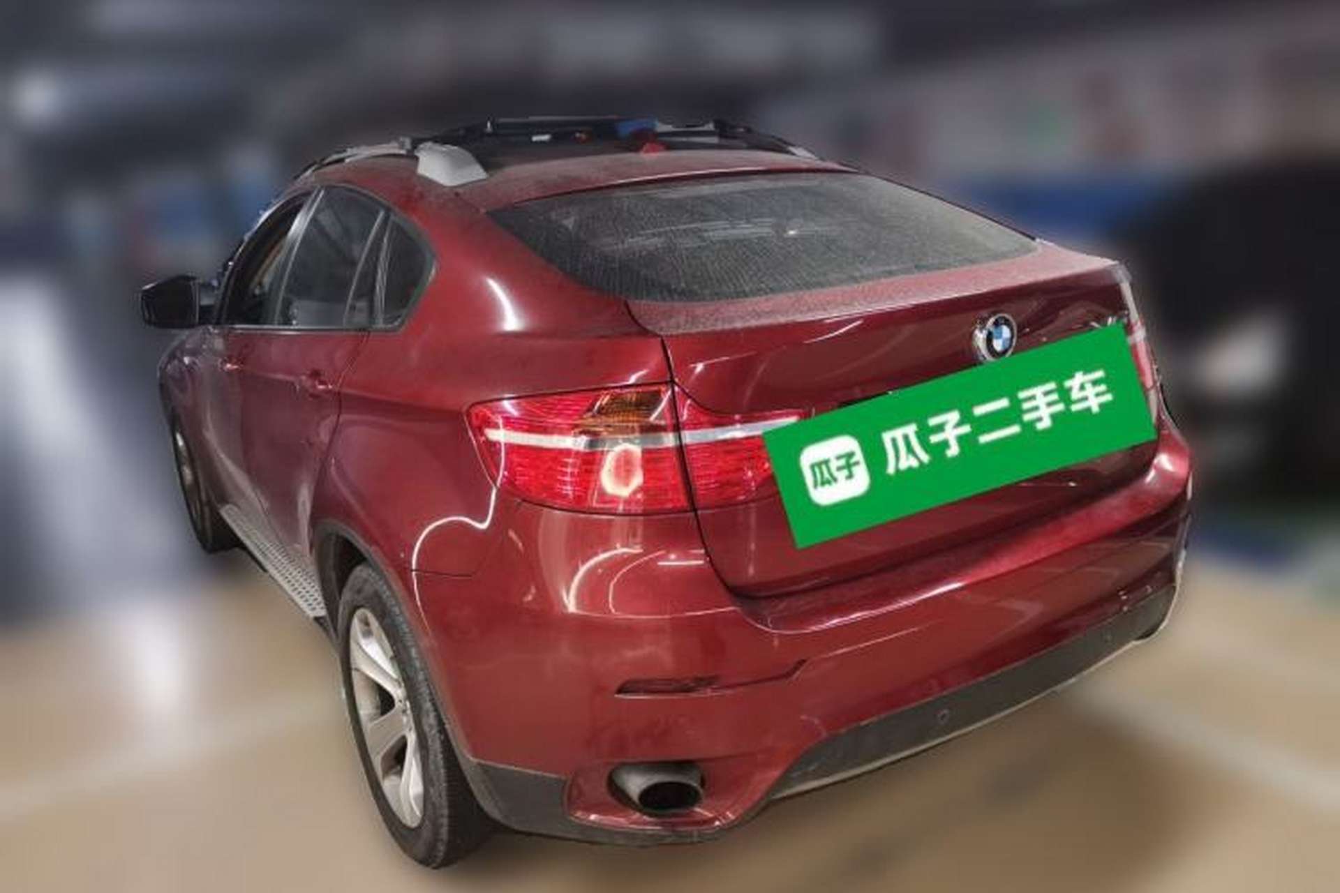 Used BMW X6 2012 xDrive35i Rear Left 45 Deg