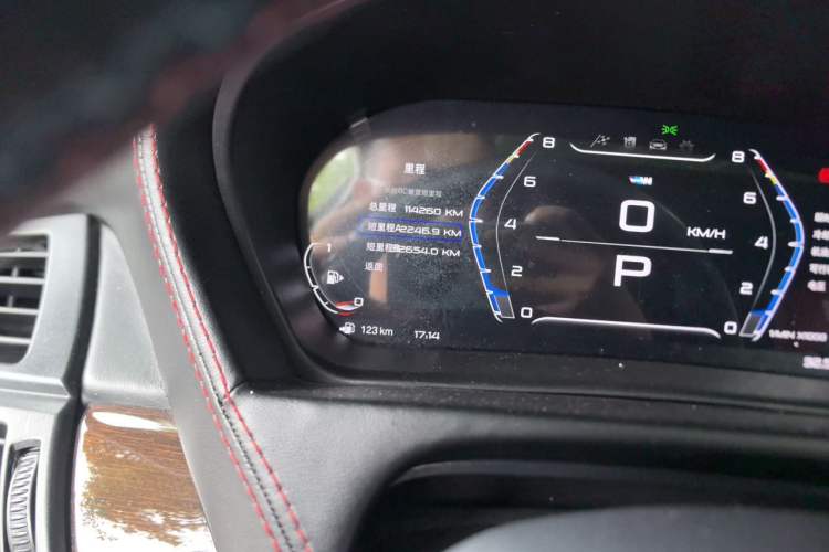 Used BMW X6 2013 xDrive35i Odometer Close Up