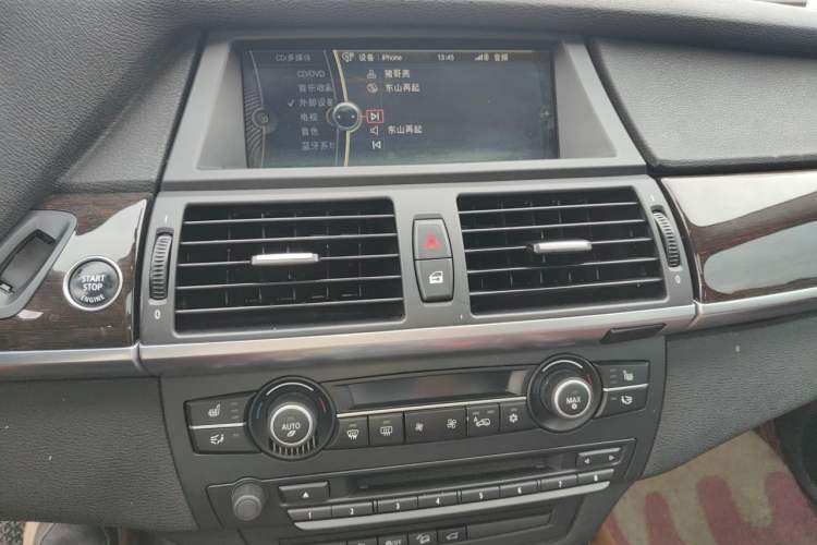 Used BMW X6  Audio And AC Panel