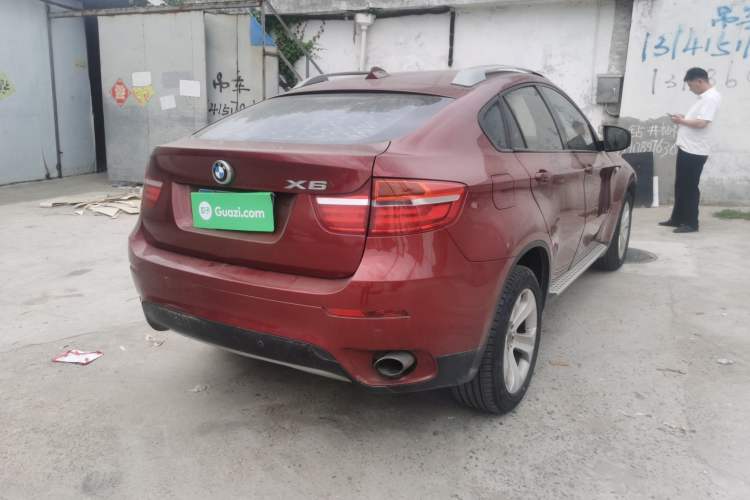 Used BMW X6 2013 xDrive35i Rear Right 45 Deg