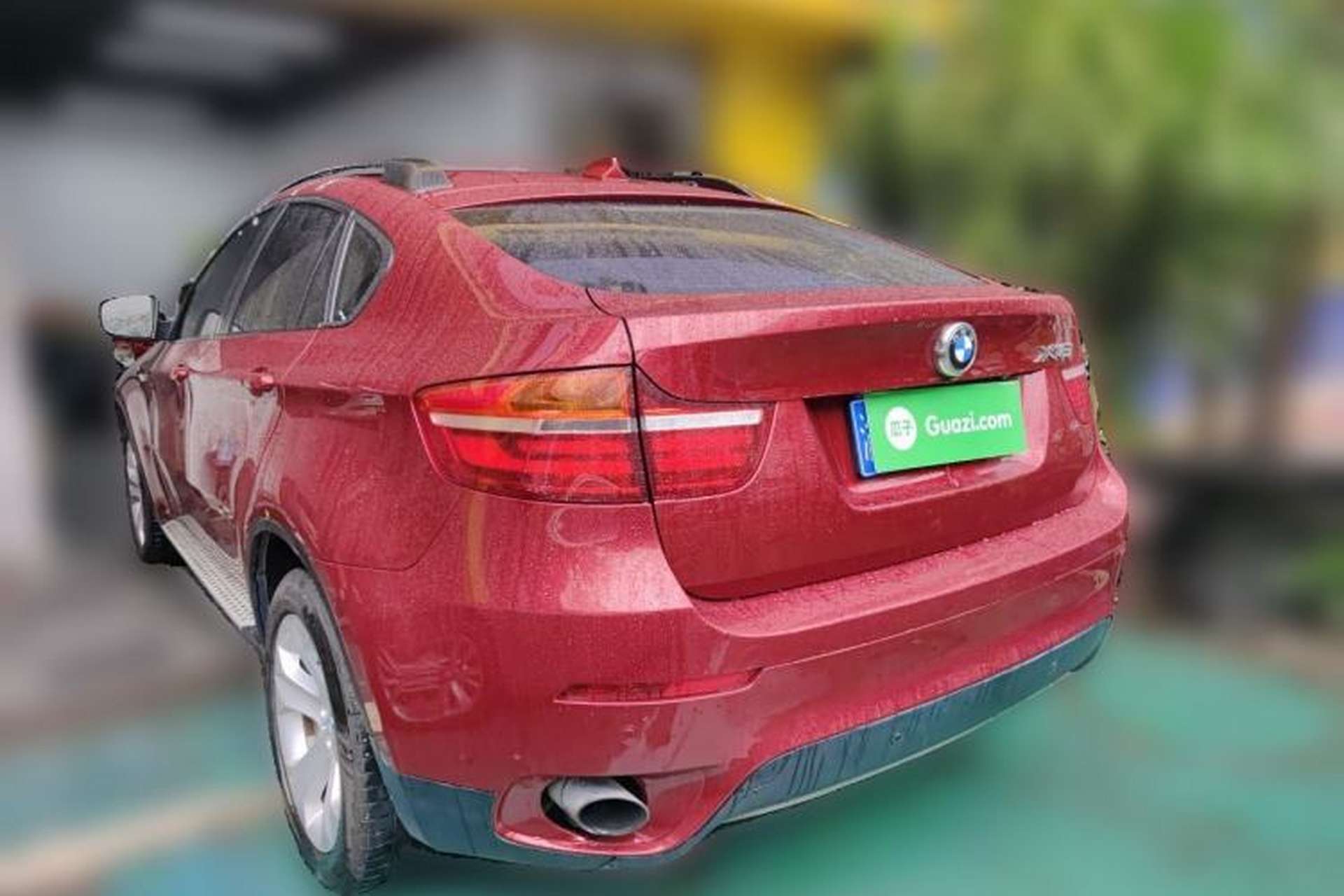 Used BMW X6 2014 xDrive35i U.S. specification Rear Left 45 Deg
