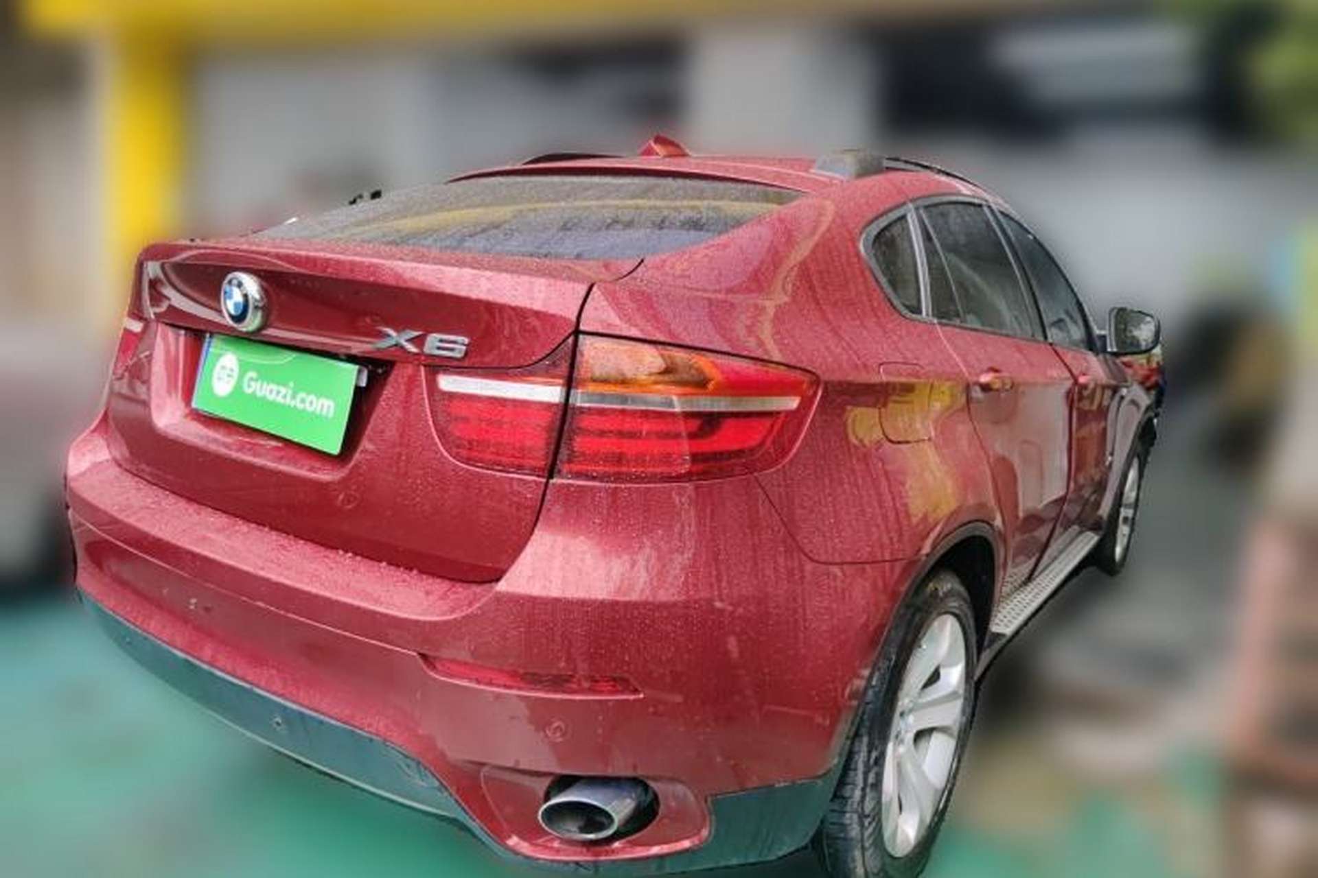 Used BMW X6 2014 xDrive35i U.S. specification Rear Right 45 Deg
