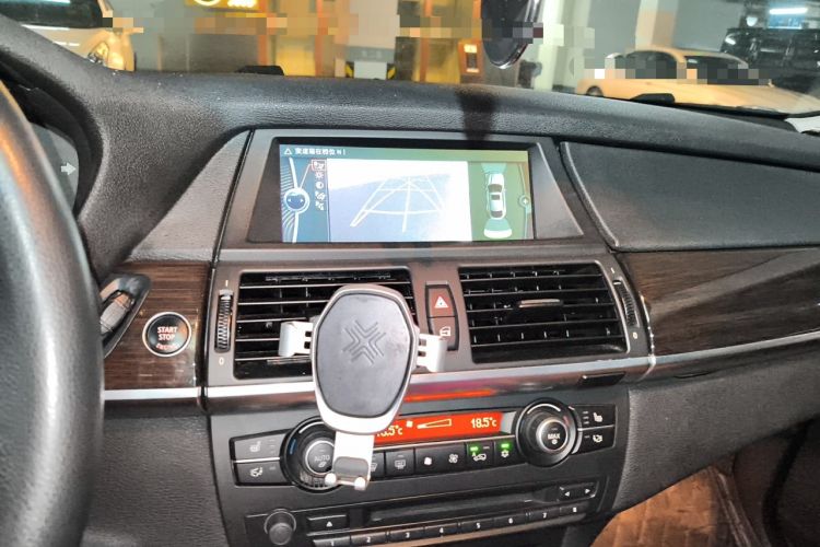 Used BMW X6 2014 xDrive35i Sport model Audio And AC Panel