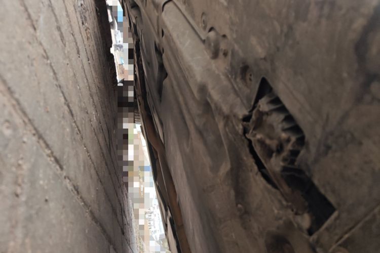 Used BMW X6 2014 xDrive35i Sport model Chassis Rear Left