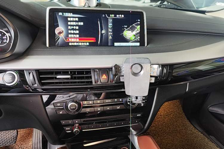 Used BMW X6 2015 xDrive35i Leading Model Audio And AC Panel