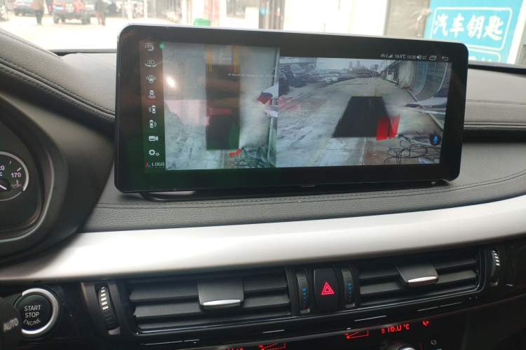 Used BMW X6 2015 xDrive35i Leading Model Audio And AC Panel