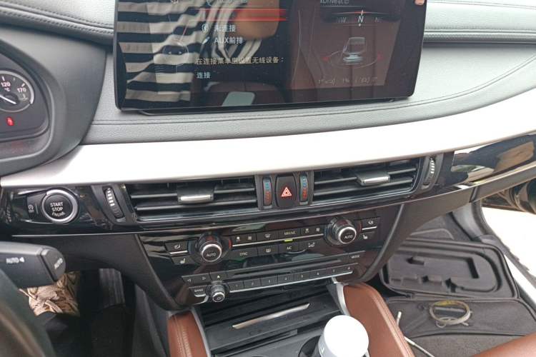 Used BMW X6 2015 xDrive35i Leading Model Audio And AC Panel