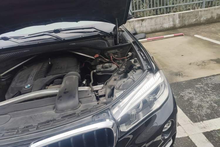 Used BMW X6 2015 xDrive35i Leading Model Engine Bay Left