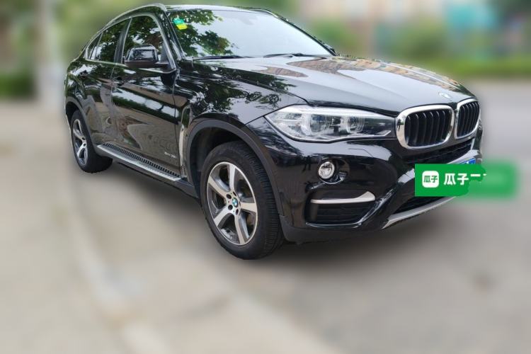 Used BMW X6 2015 xDrive35i Luxury Edition Front Right 45 Deg