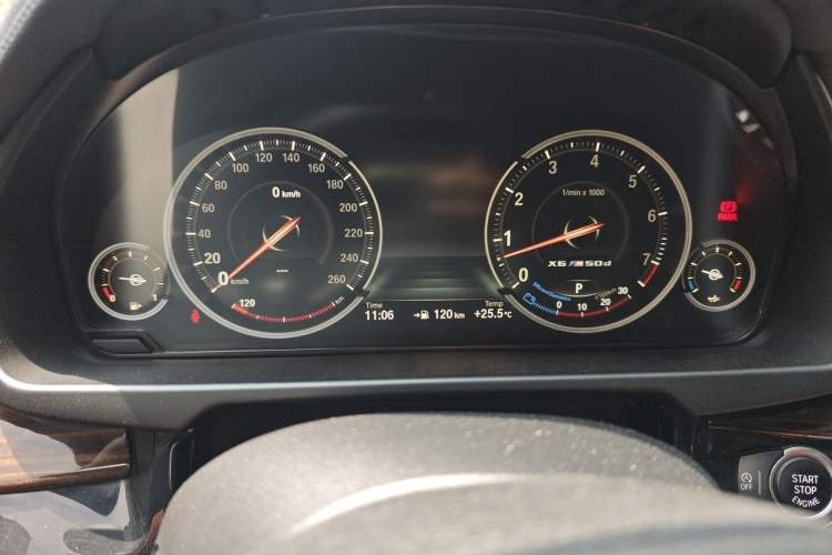 Used BMW X6 2015 xDrive35i Luxury Edition Instrument Cluster