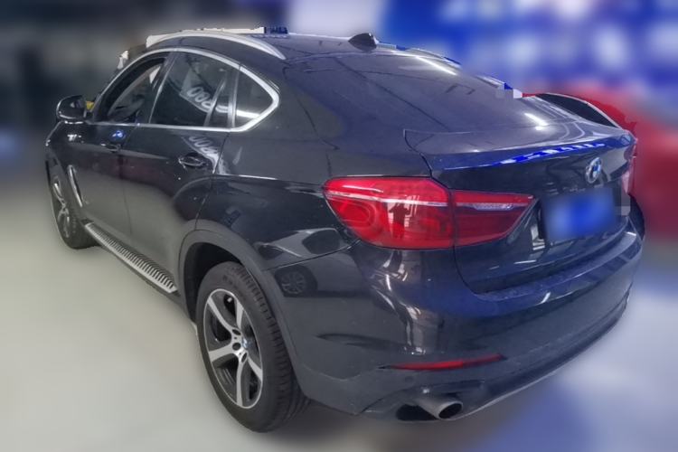 Used BMW X6 2015 xDrive35i Luxury Edition Rear Left 45 Deg