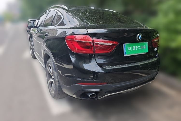 Used BMW X6 2015 xDrive35i Luxury Edition Rear Left 45 Deg